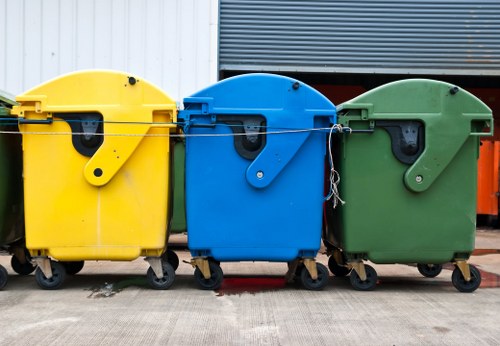 Commercial waste removal services catering to Hayes businesses