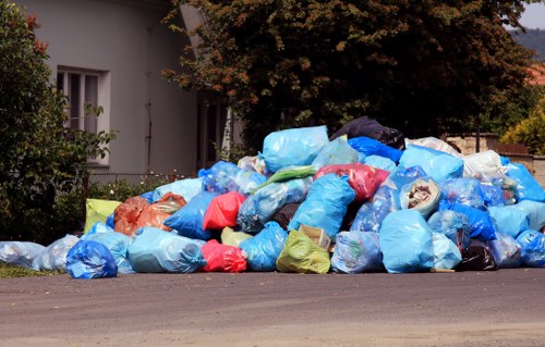 Business waste removal services in Hayes office setting